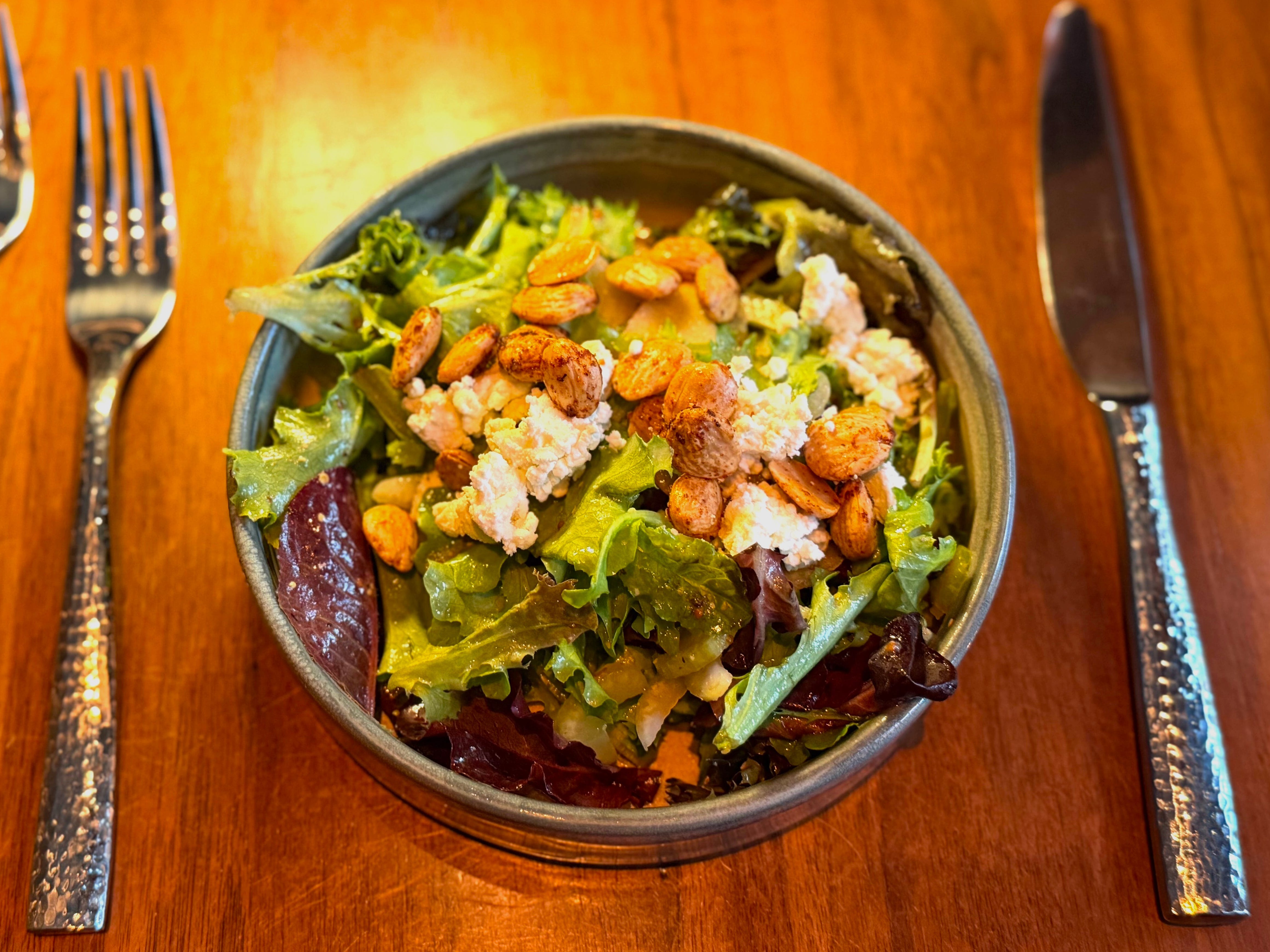 A bowl of the harvest salad.