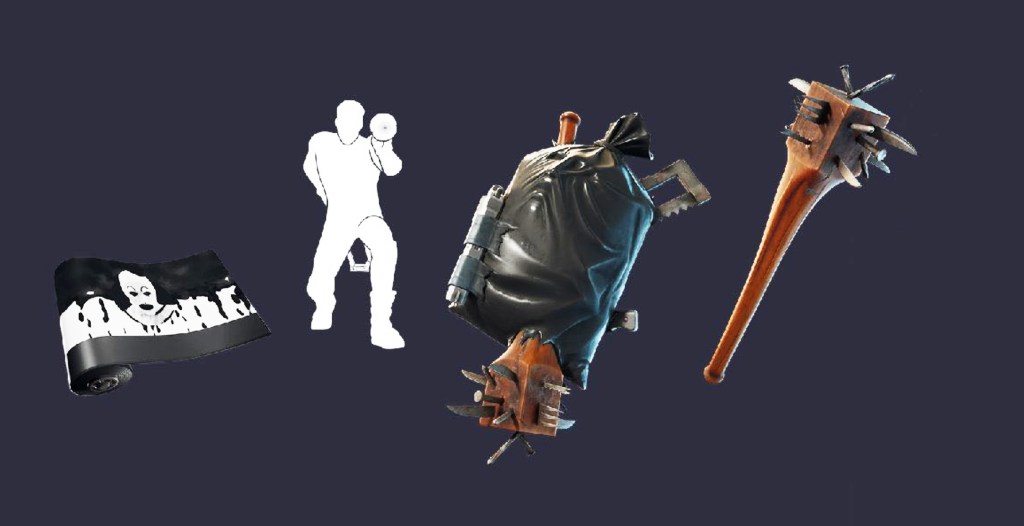 Terrifier Skin Fortnite Bundle Items