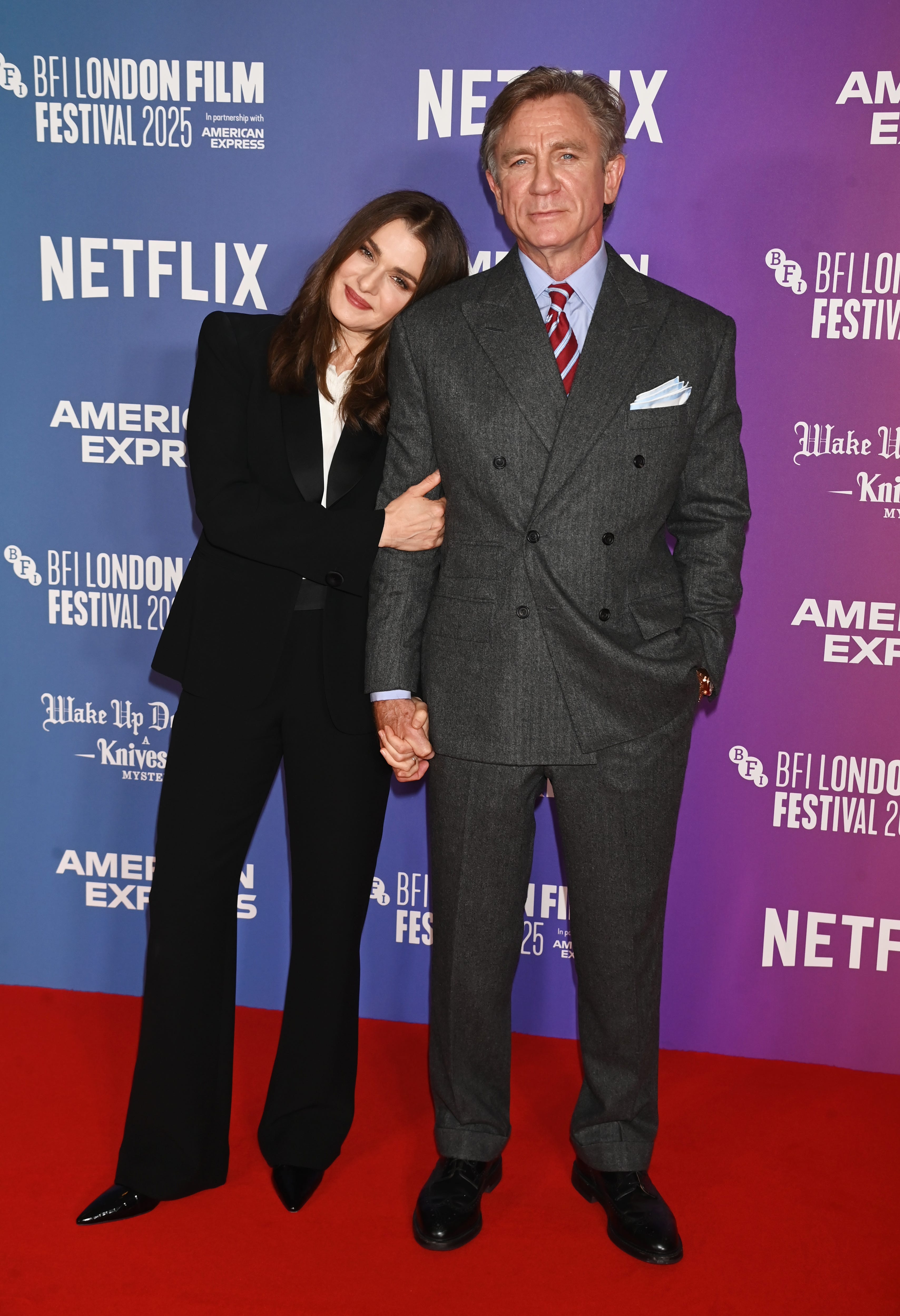 Rachel Weisz and Daniel Craig at the BFI London Film Festival.