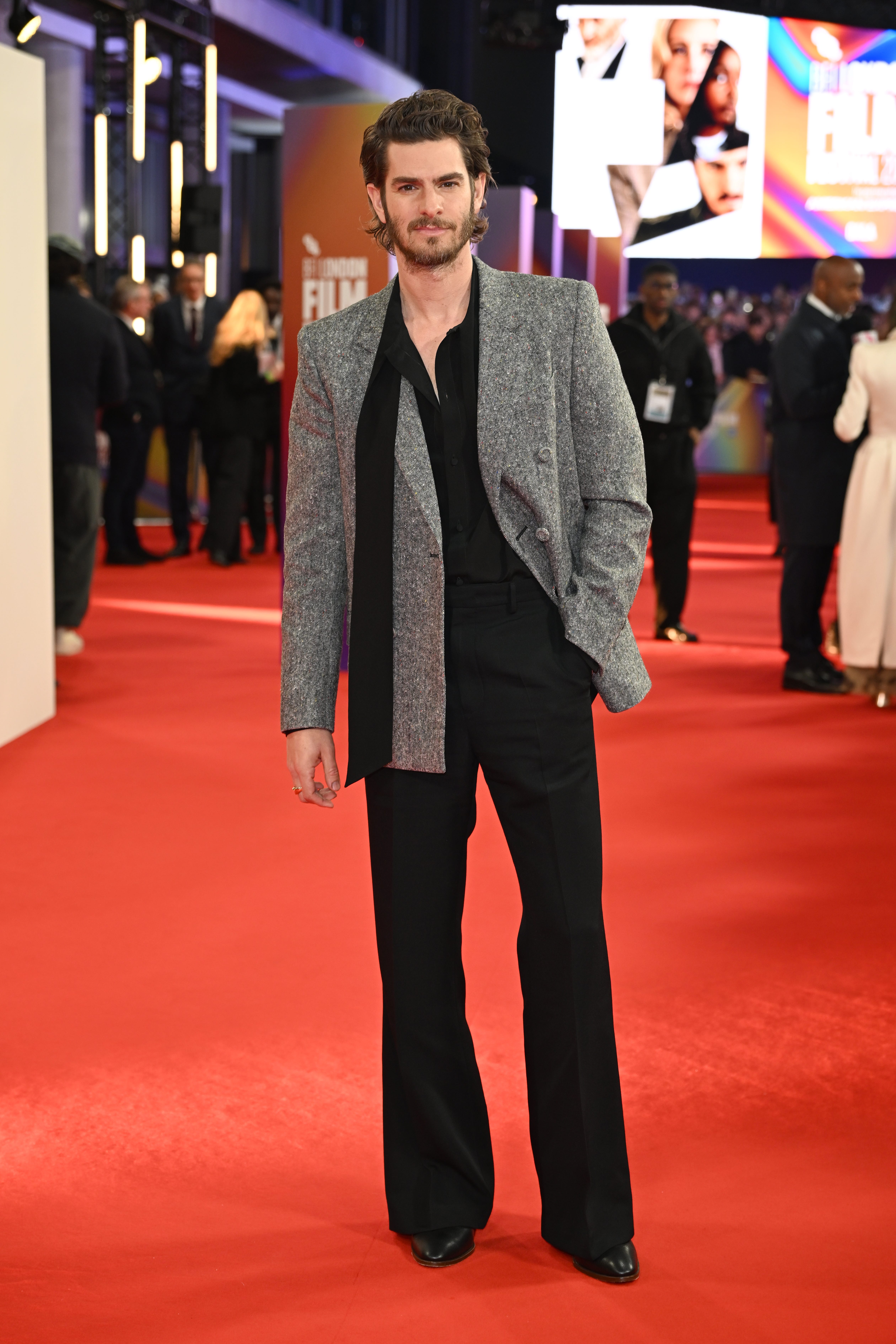 Andrew Garfield at the BFI London Film Festival.