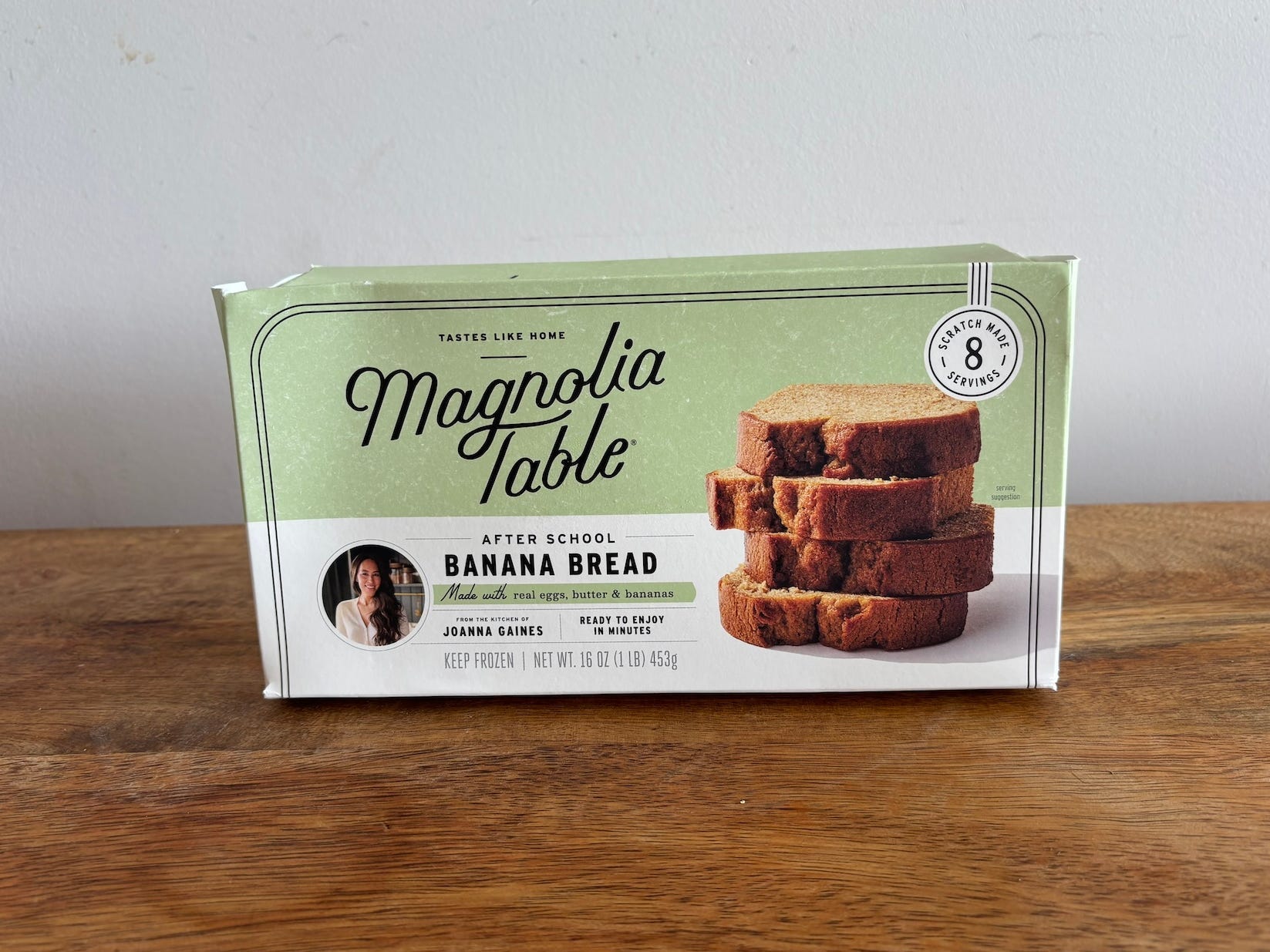 A package of banana bread from Magnolia Table.