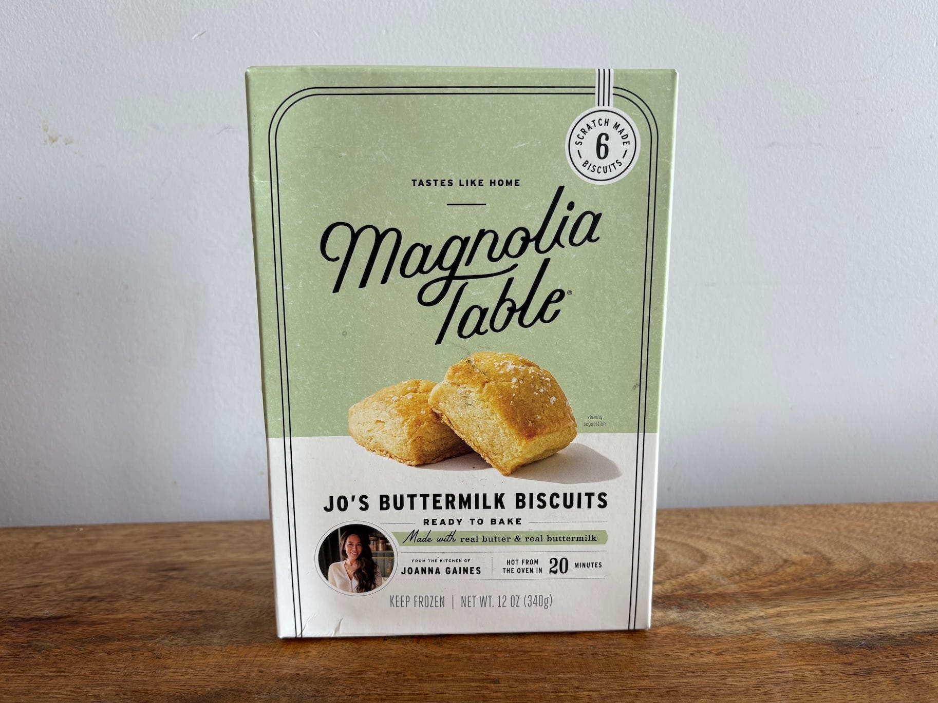 A box of biscuits from Magnolia Table.