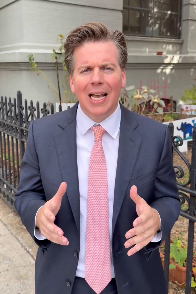 Assemblyman Robert 'Bobby' Carroll speaking to the camera.