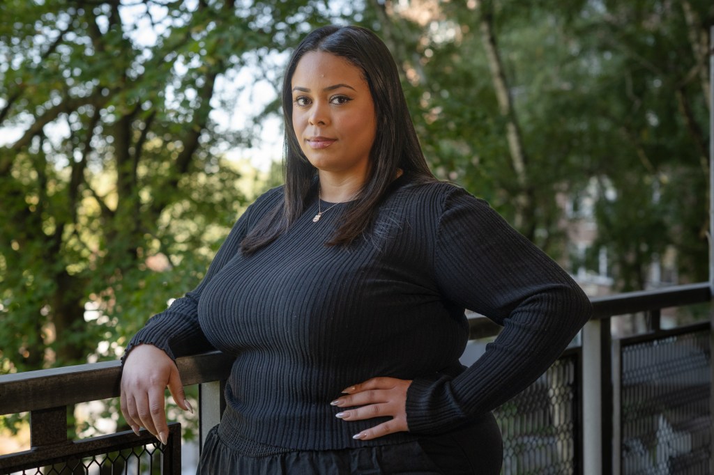Genesis Villella, daughter of slain NYPD officer Miosotis Familia, in her home in the Bronx, NY.