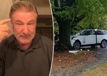 Alec Baldwin addresses crashing wife Hilaria’s car into a ‘big fat tree’: ‘I’m fine’