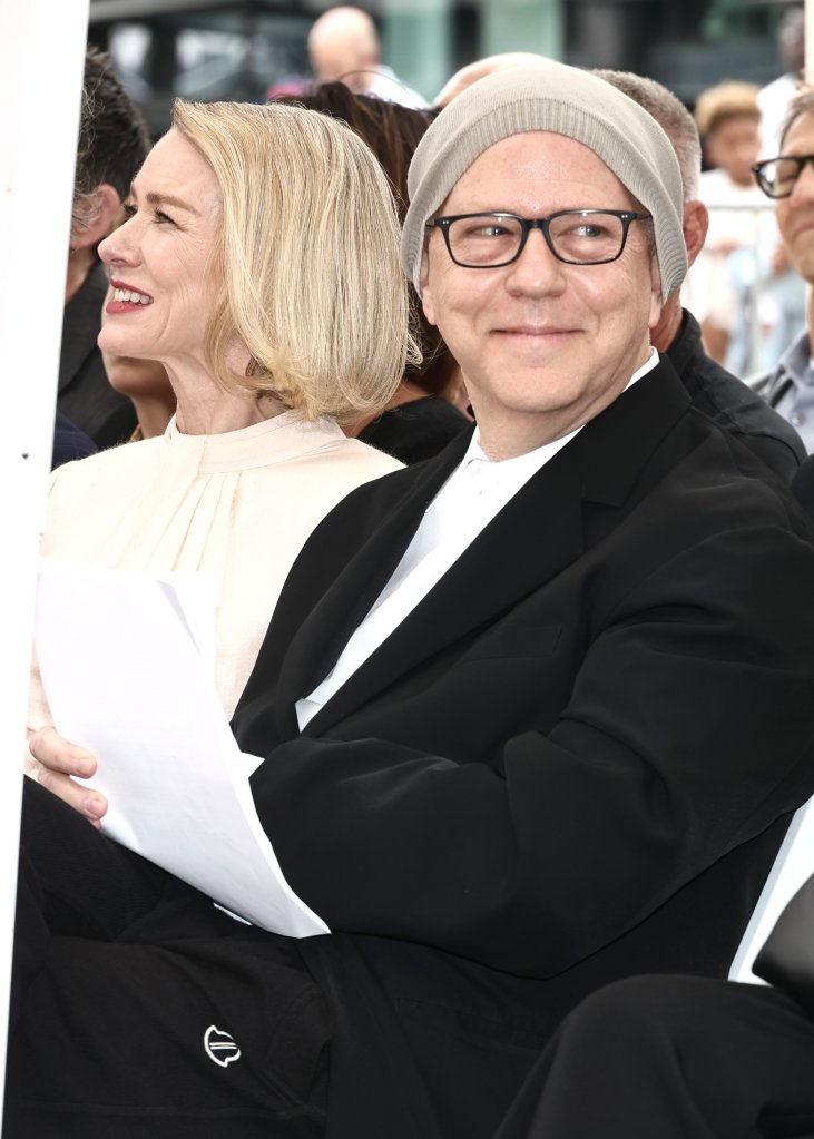 Naomi Watts and Ryan Murphy at Watts' Hollywood Walk of Fame star ceremony