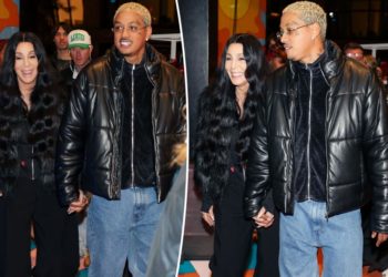Cher and boyfriend Alexander ‘AE’ Edwards look ‘very much in love’ at the Faena in NYC