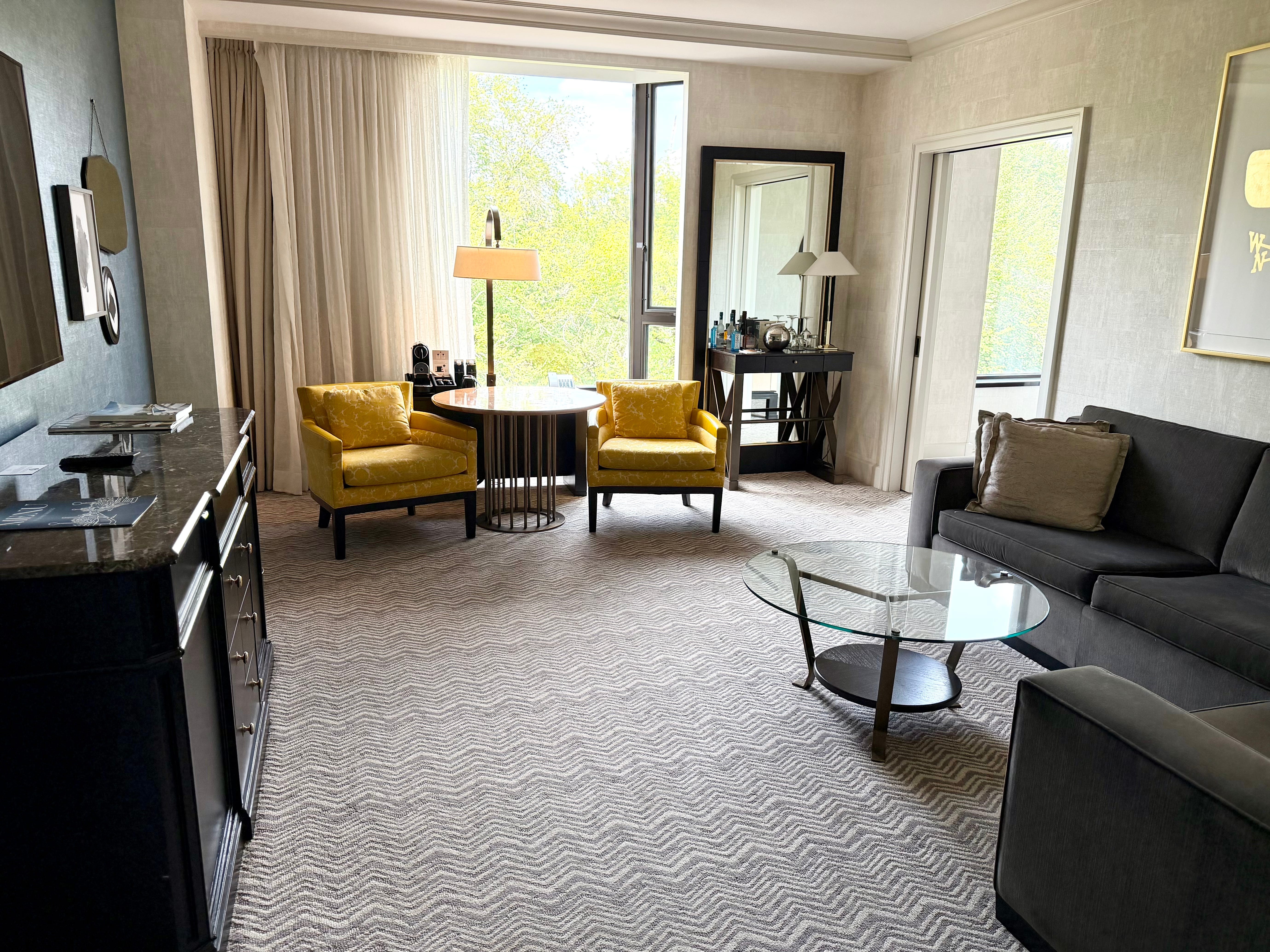 The interior of an executive suite at the Four Seasons