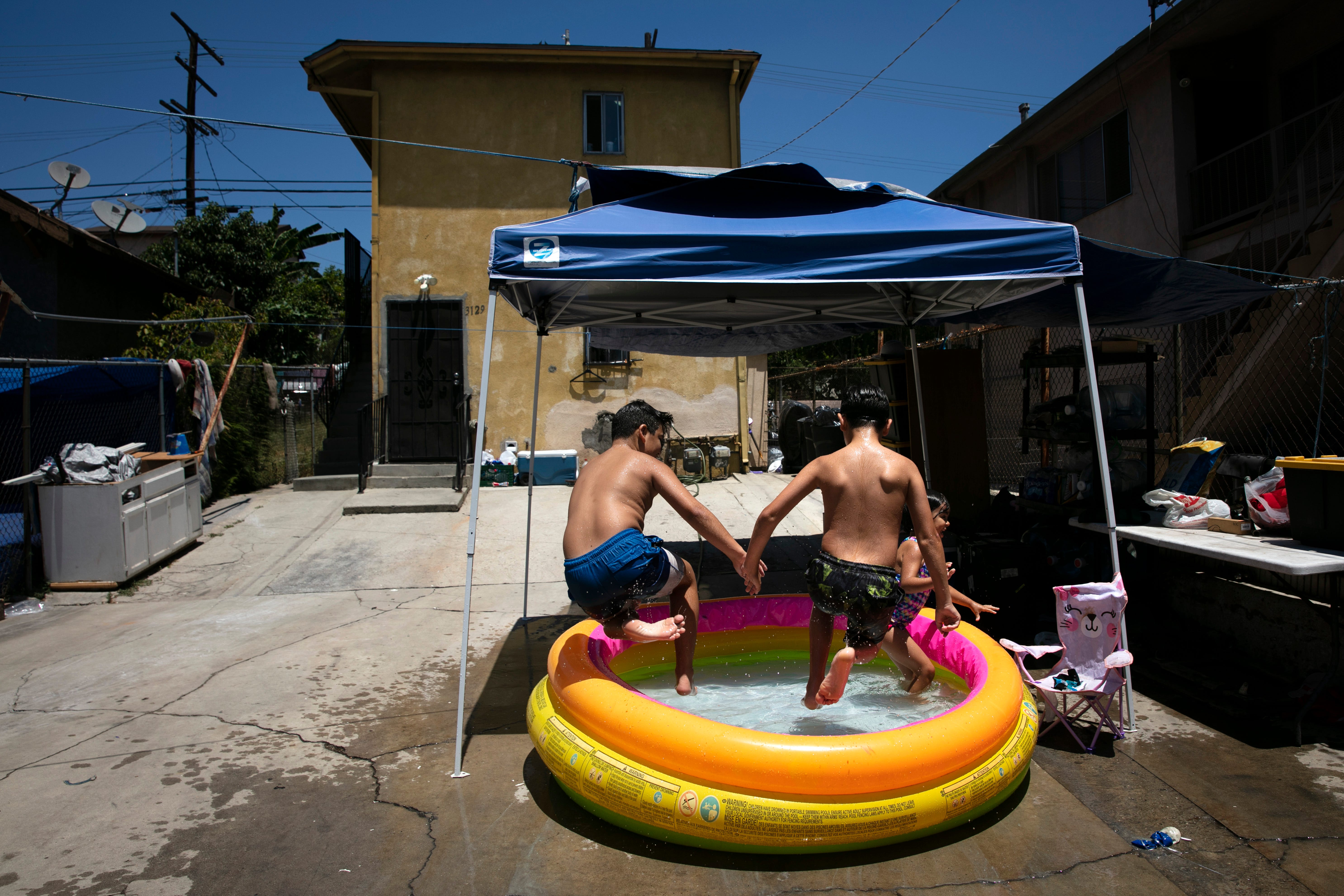 Inflatable pool Los Angeles