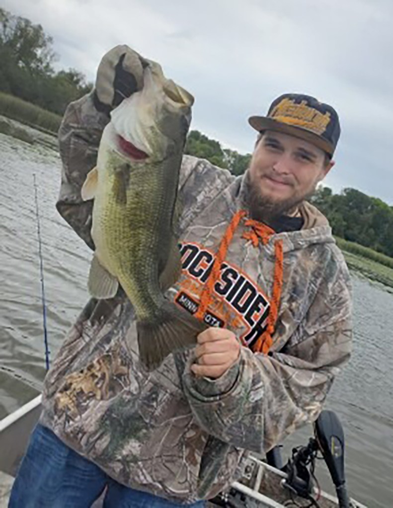 The accident happened while he was fishing. 