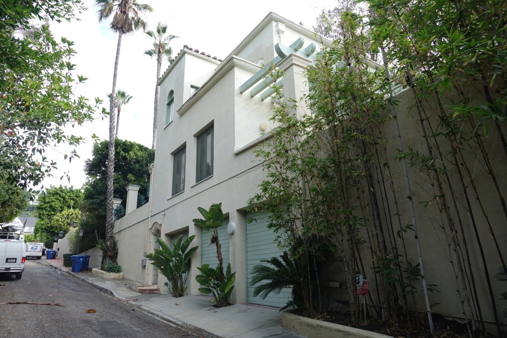 The $3.6 million Hollywood Hills rental where singer D4vd has been living.