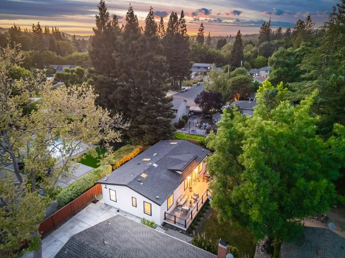An overview of the Benjamins' California ADU.