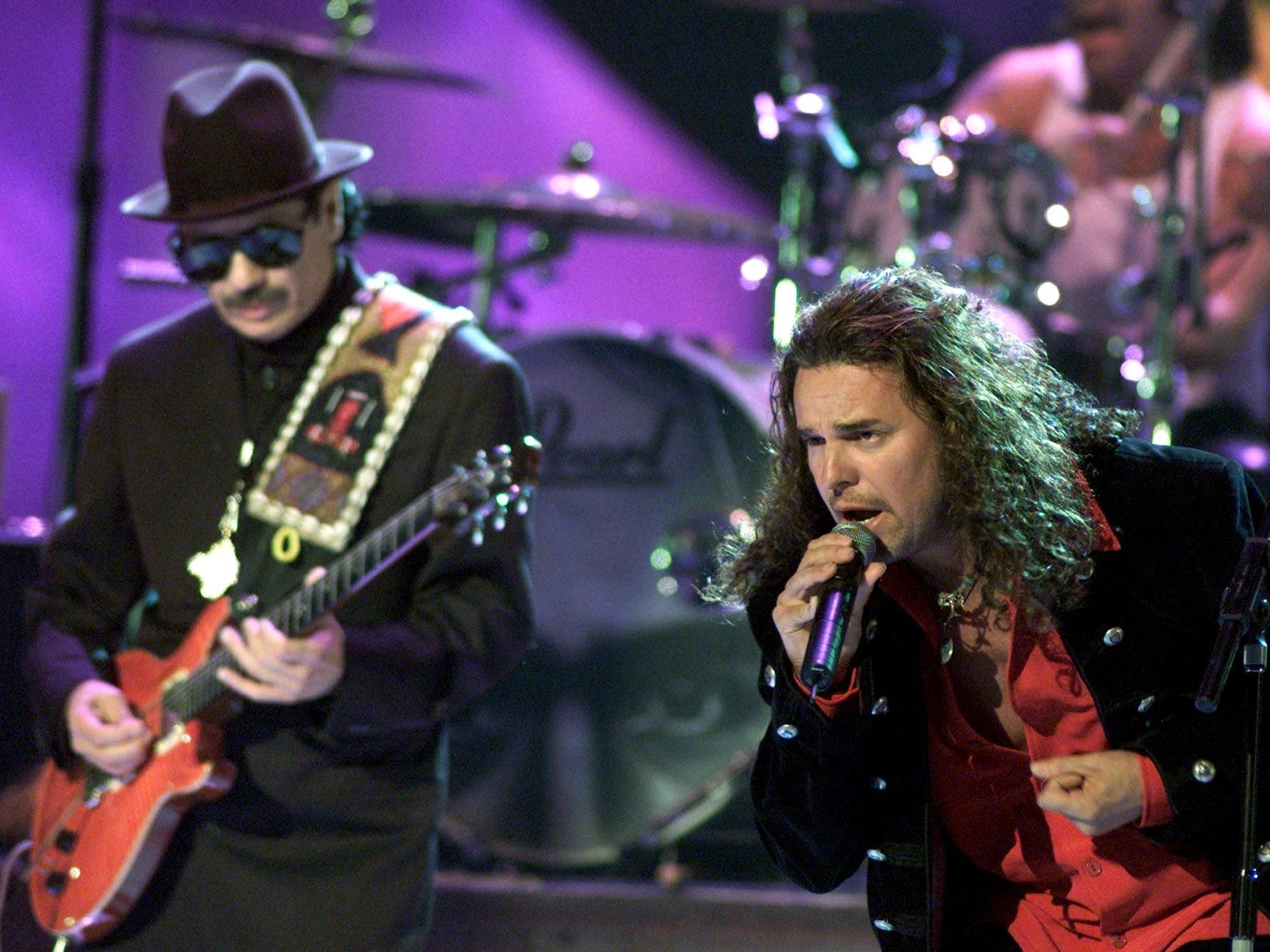 mana carlos santana latin grammys 2000