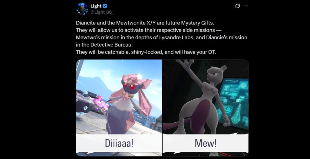 PLZA Mega Mewtwo Unlock Method Leak