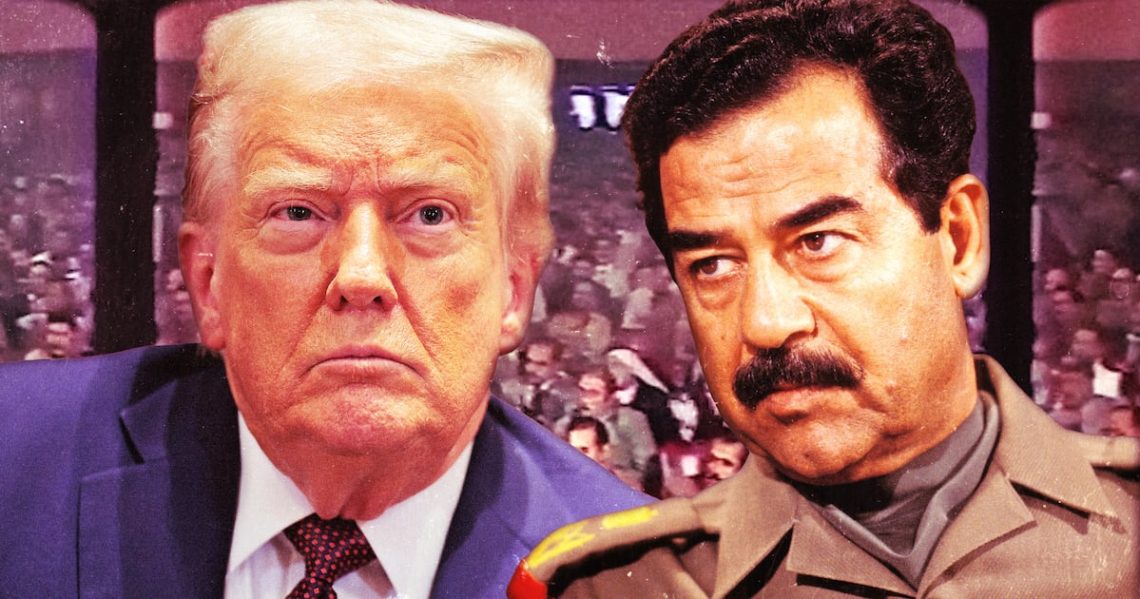 Opinion: Trump’s Purge of Enemies Triggers Menacing Memories of Saddam Hussein