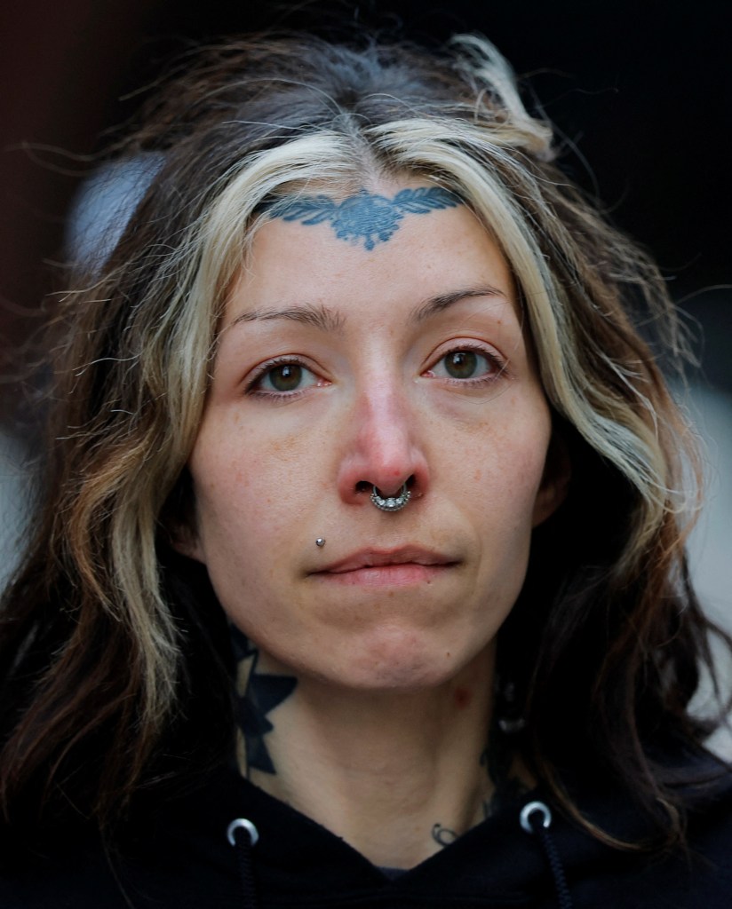 Bethany Abigail Terrill, who has been arrested and charged with threatening to kill federal agents 