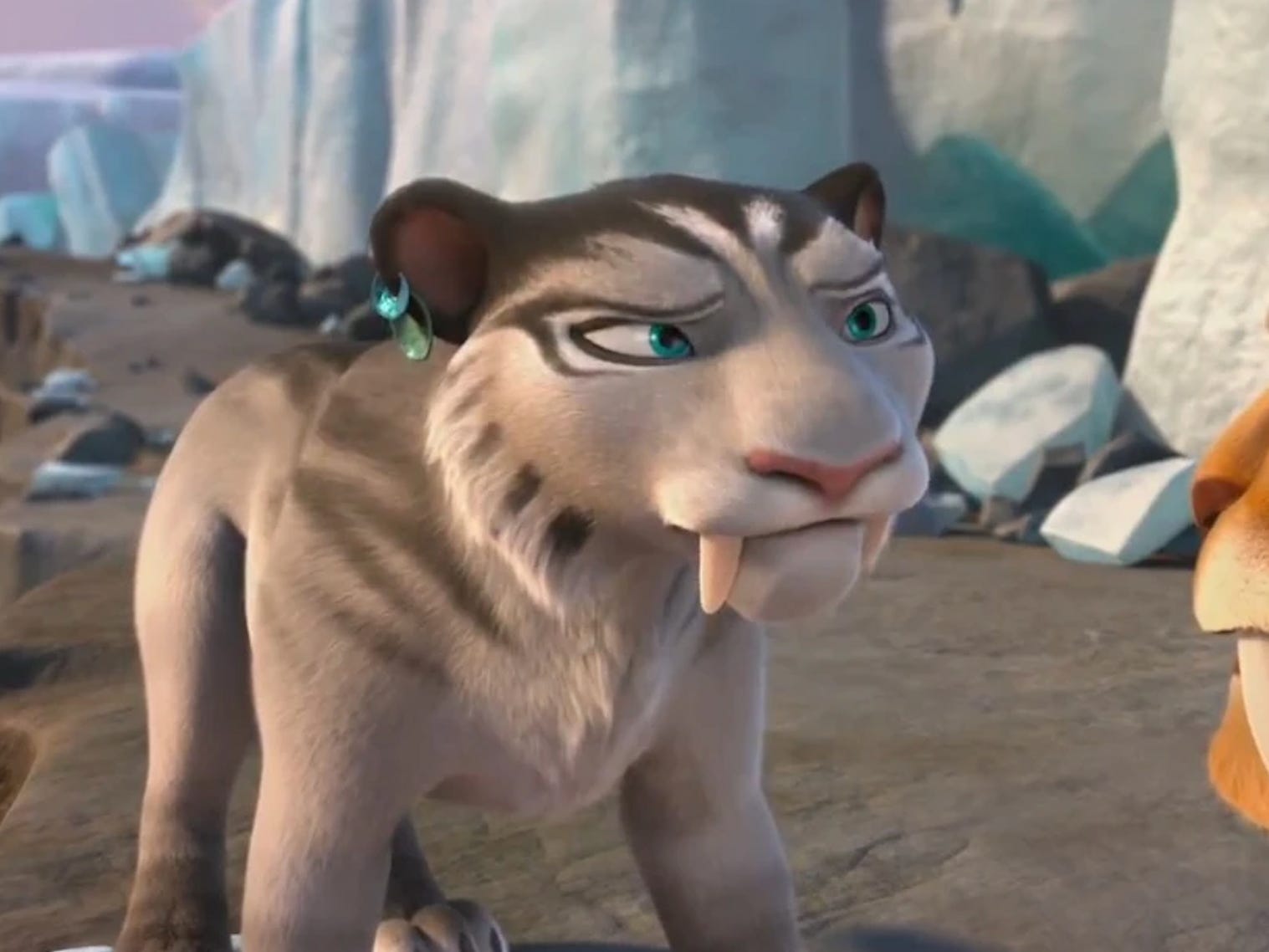 shira and diego in ice age continental drift