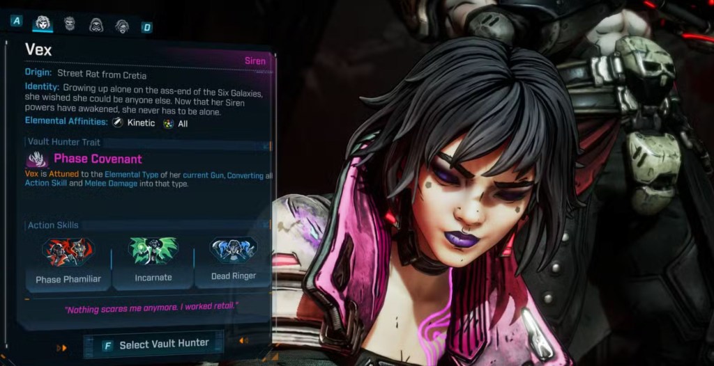 Borderlands 4 Vex Nerf