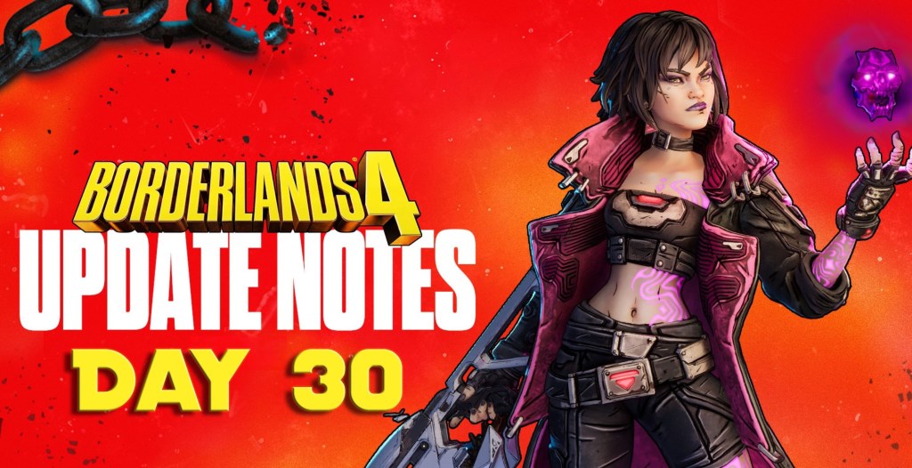 Borderlands 4 Day 30 Update Patch Notes