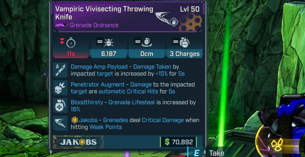 Borderlands 4 Crit Knife Build Nerf