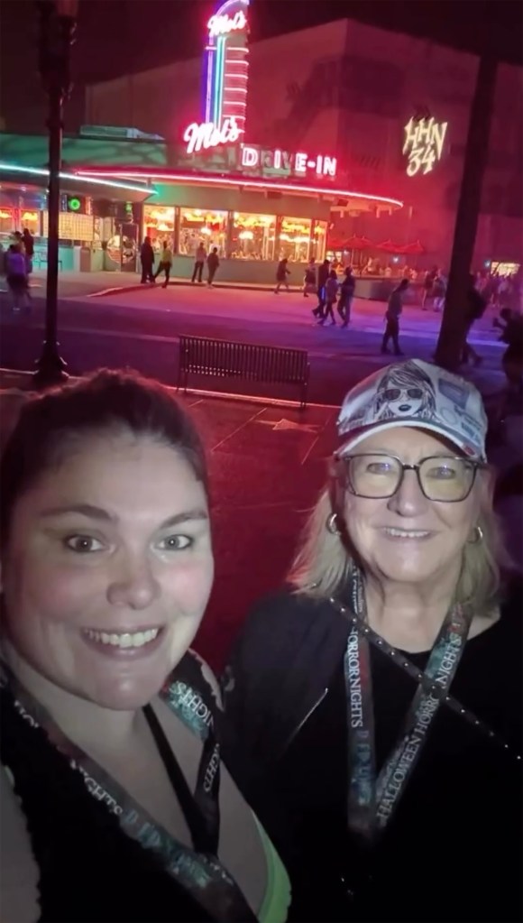 Donna Kelce and another woman wearing