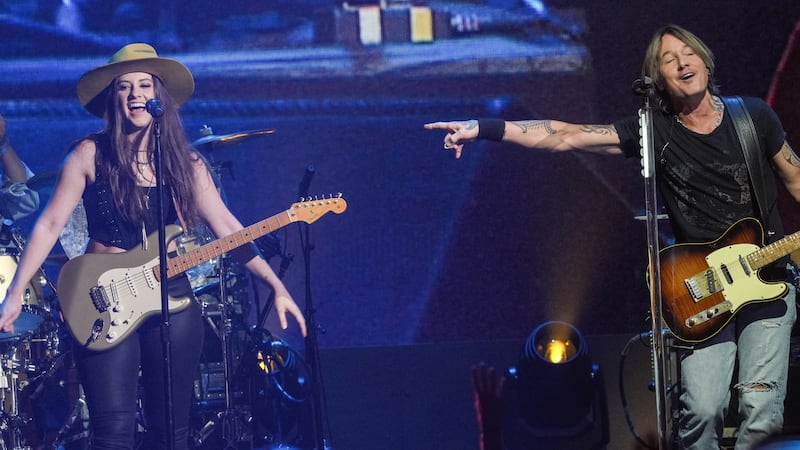 Maggie Baugh and Keith Urban