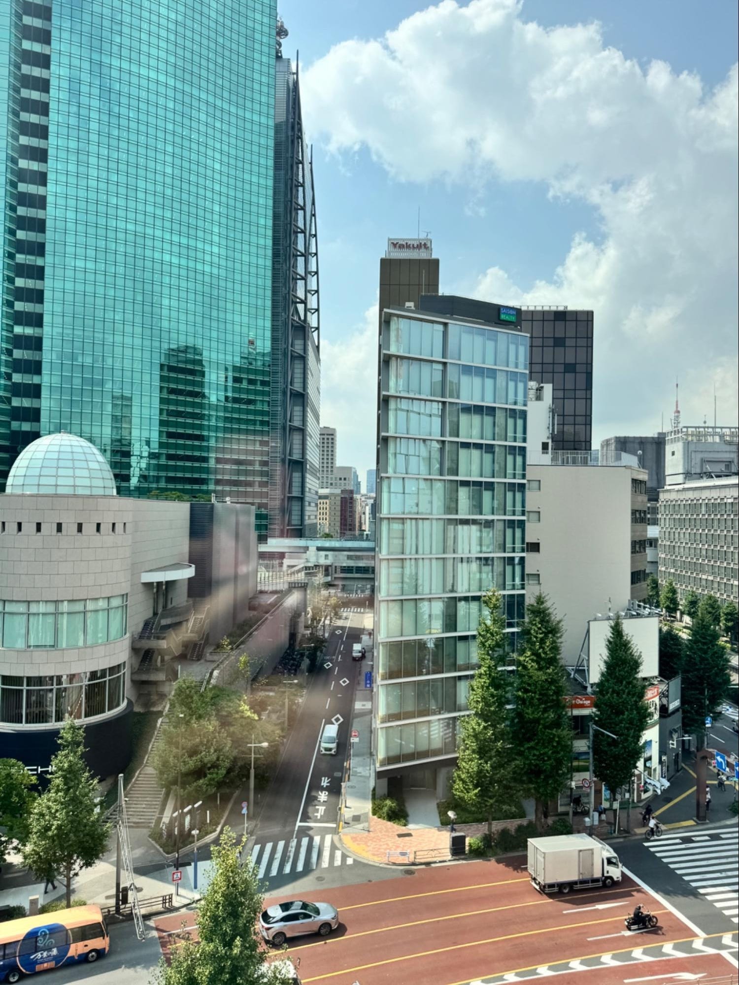 skyline view of Tokyo
