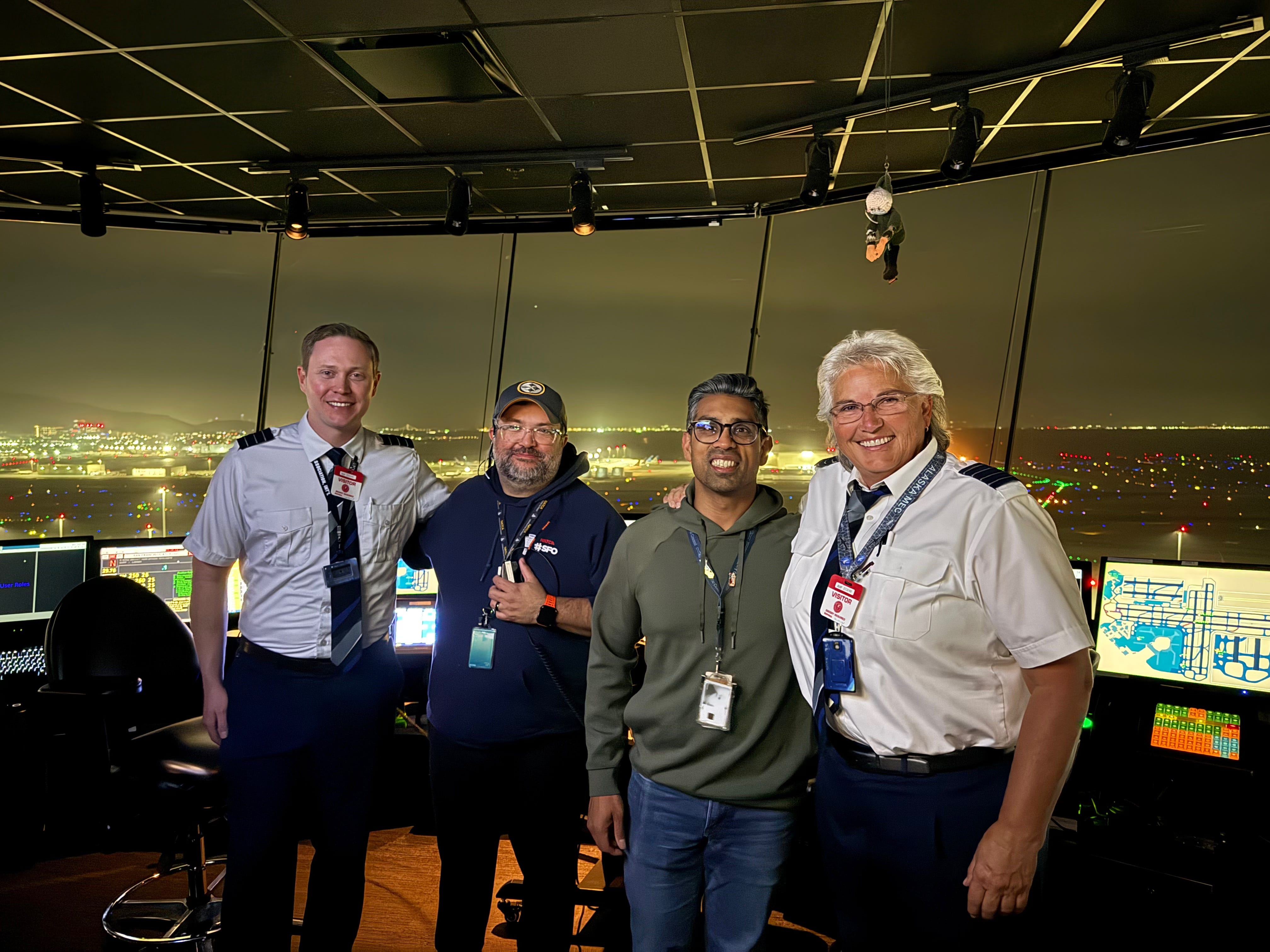 Pilots delivering pizza to air traffic controllers amid the shutdown.