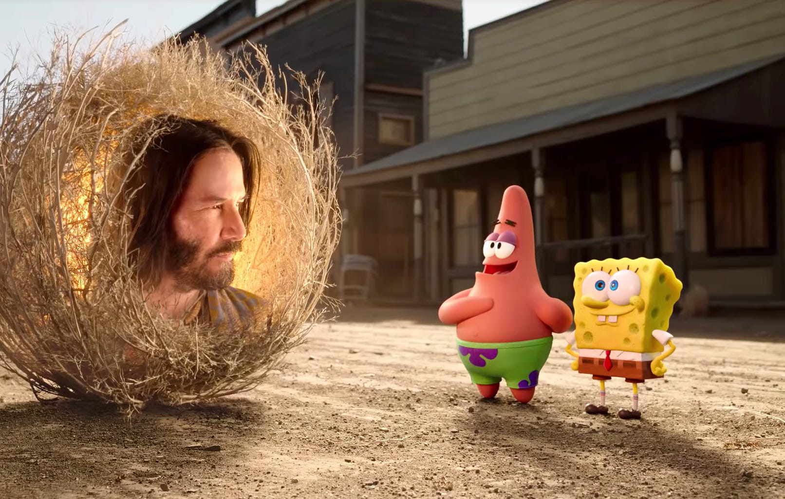 keanu reeves spongebob movie trailer