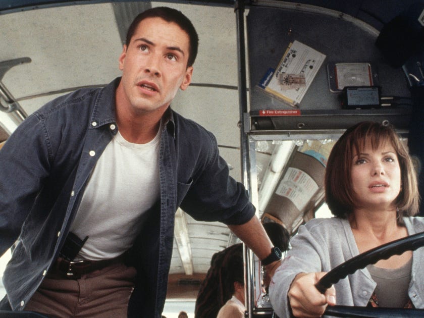 sandra bullock keanu reeves speed
