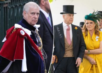 Sarah Ferguson ‘standing by’ disgraced ex Prince Andrew after both are stripped of their royal titles after latest Virginia Giuffre scandal