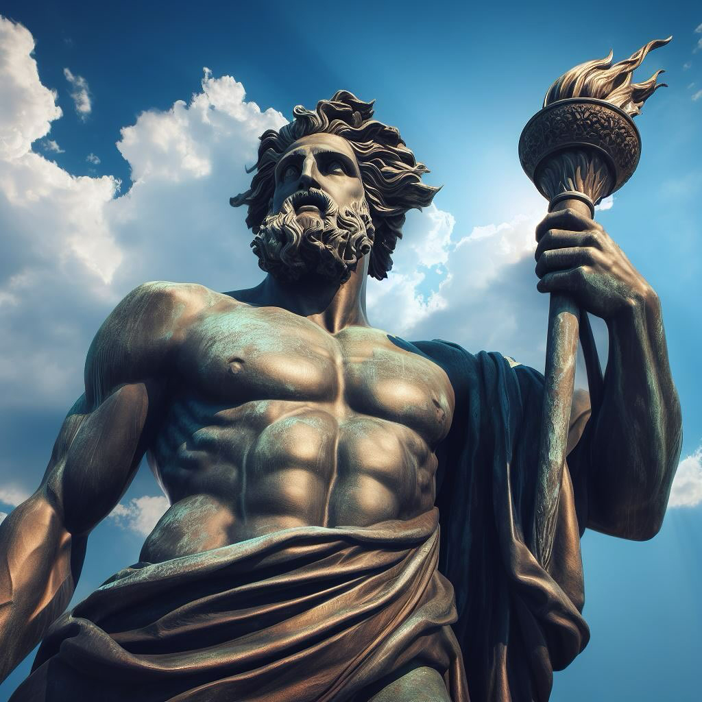 A Denver-based cryptocurrency investor has unveiled plans to build a 450-foot statue of the Greek god Prometheus on Alcatraz Island.