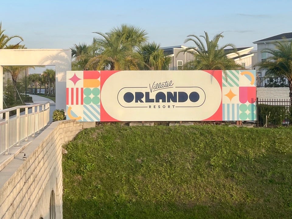 Villatel Orlando entrance