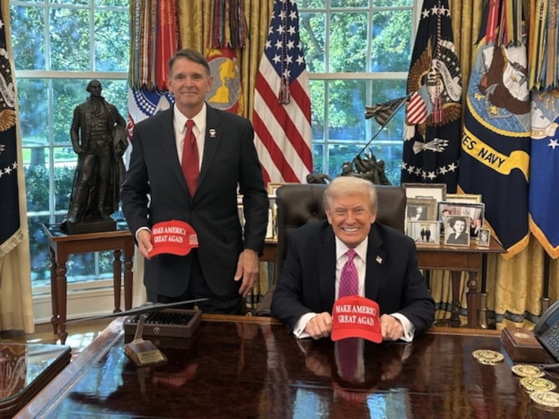 Trump and Gallrein