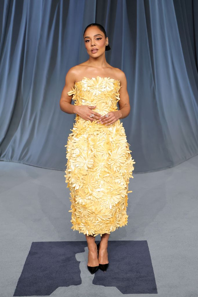 Tessa Thompson attends the 5th Annual Academy Museum Gala