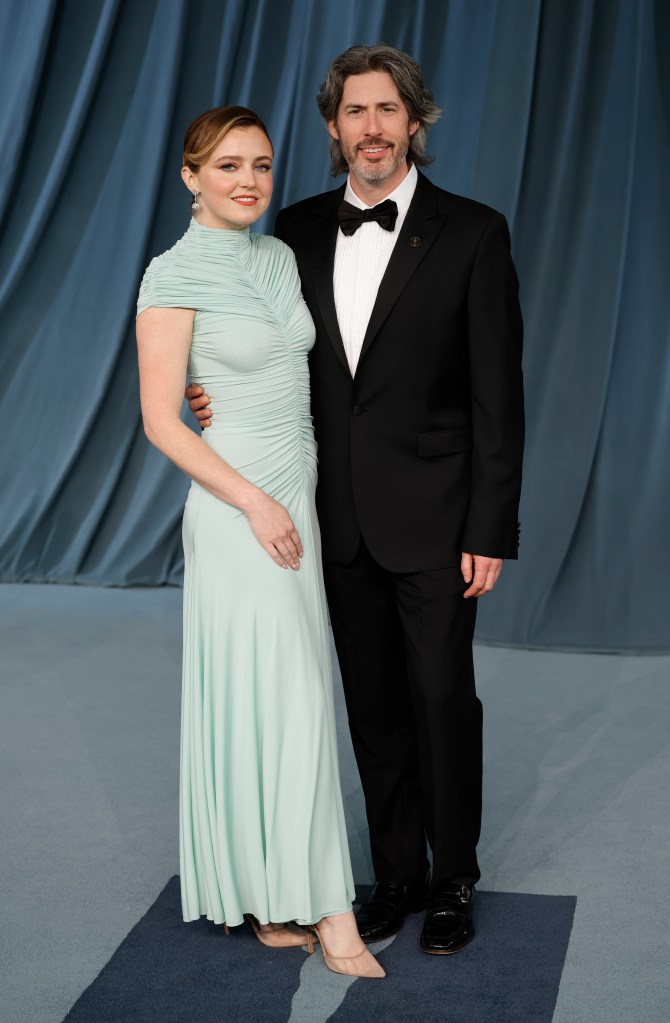 Lorraine Nicholson and Jason Reitman attend the 5th Annual Academy Museum Gala