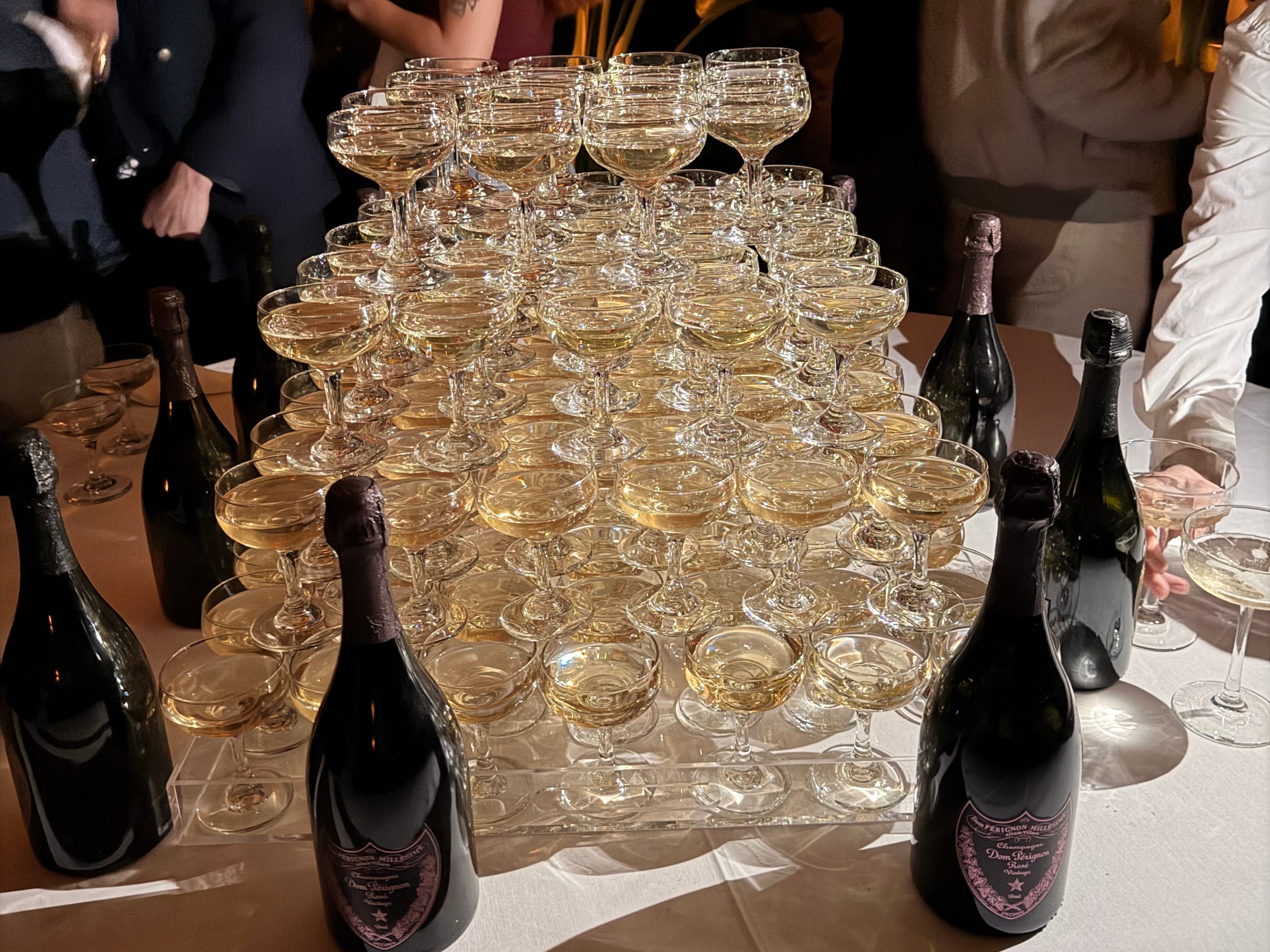 Champagne at LA Tech Week