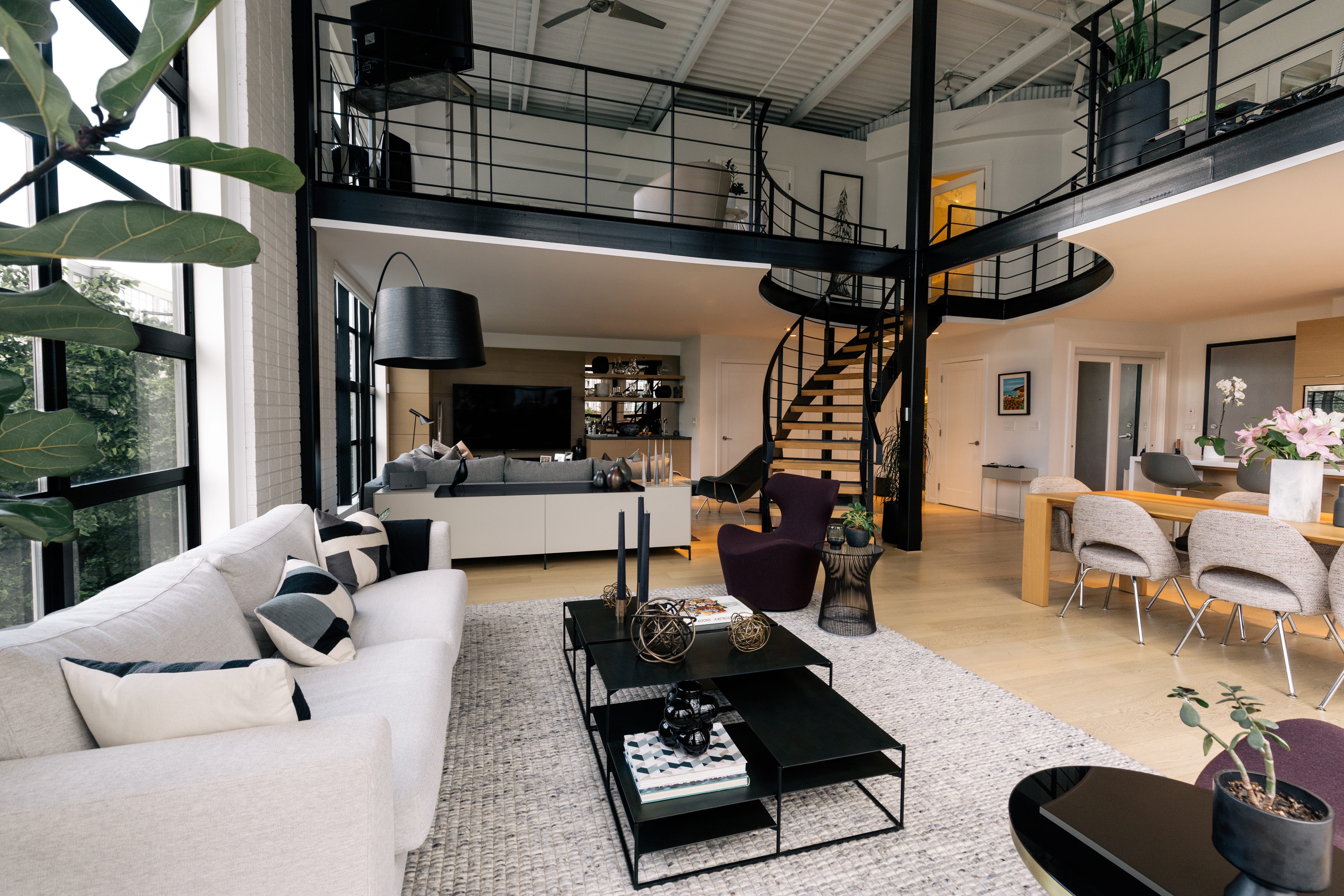 The interior of a home on Kindred.