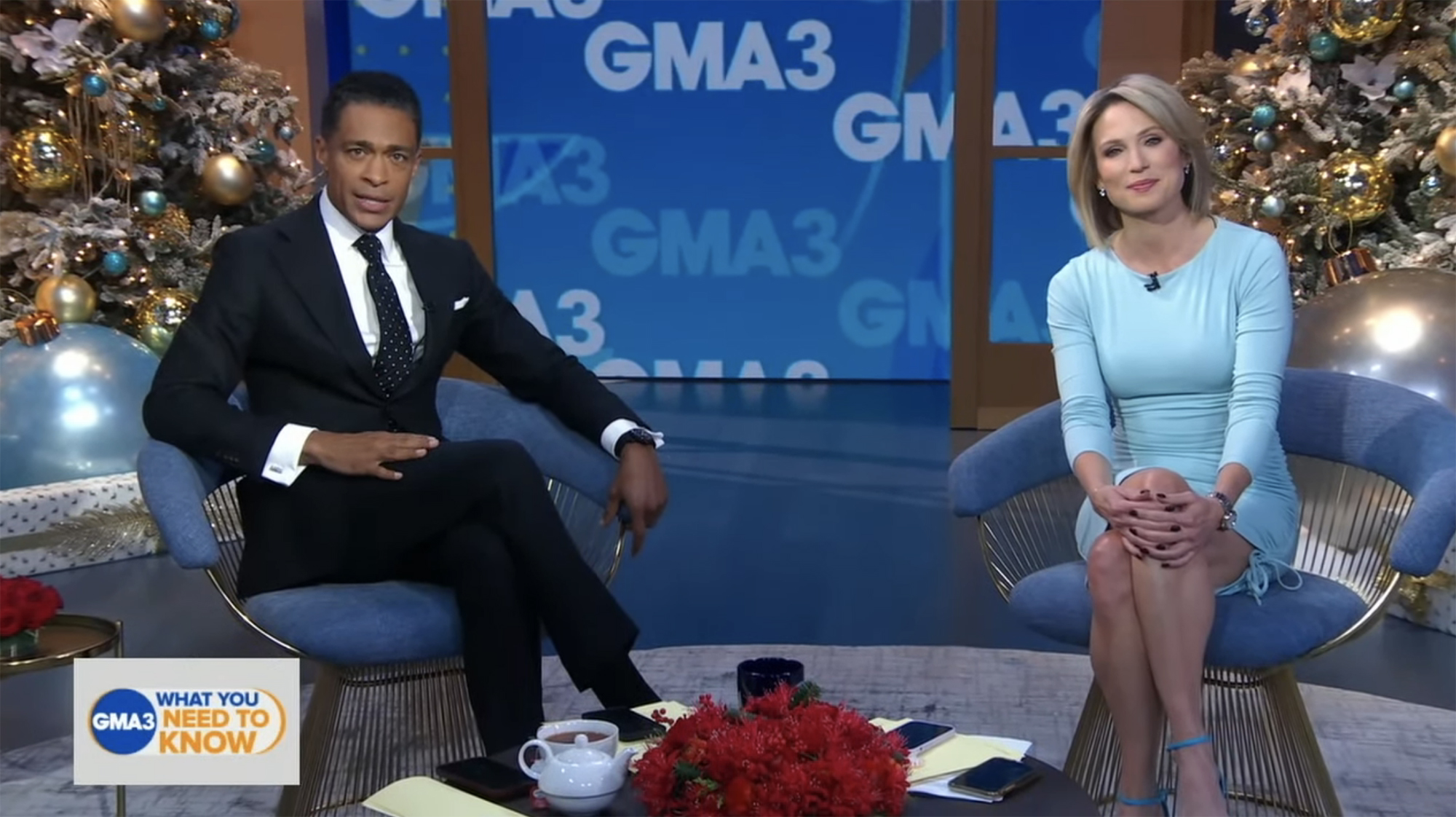 T.J. Holmes and Amy Robach