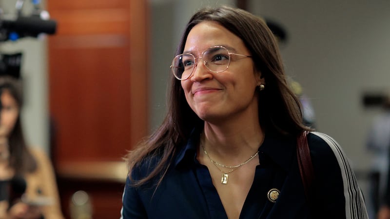 Rep. Alexandria Ocasio-Cortez clarified she was talking about Stephan Miller's height