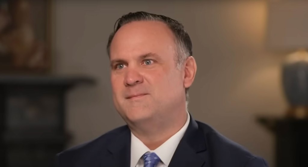Dan Scavino, White House Deputy Chief of Staff, speaking during an interview.