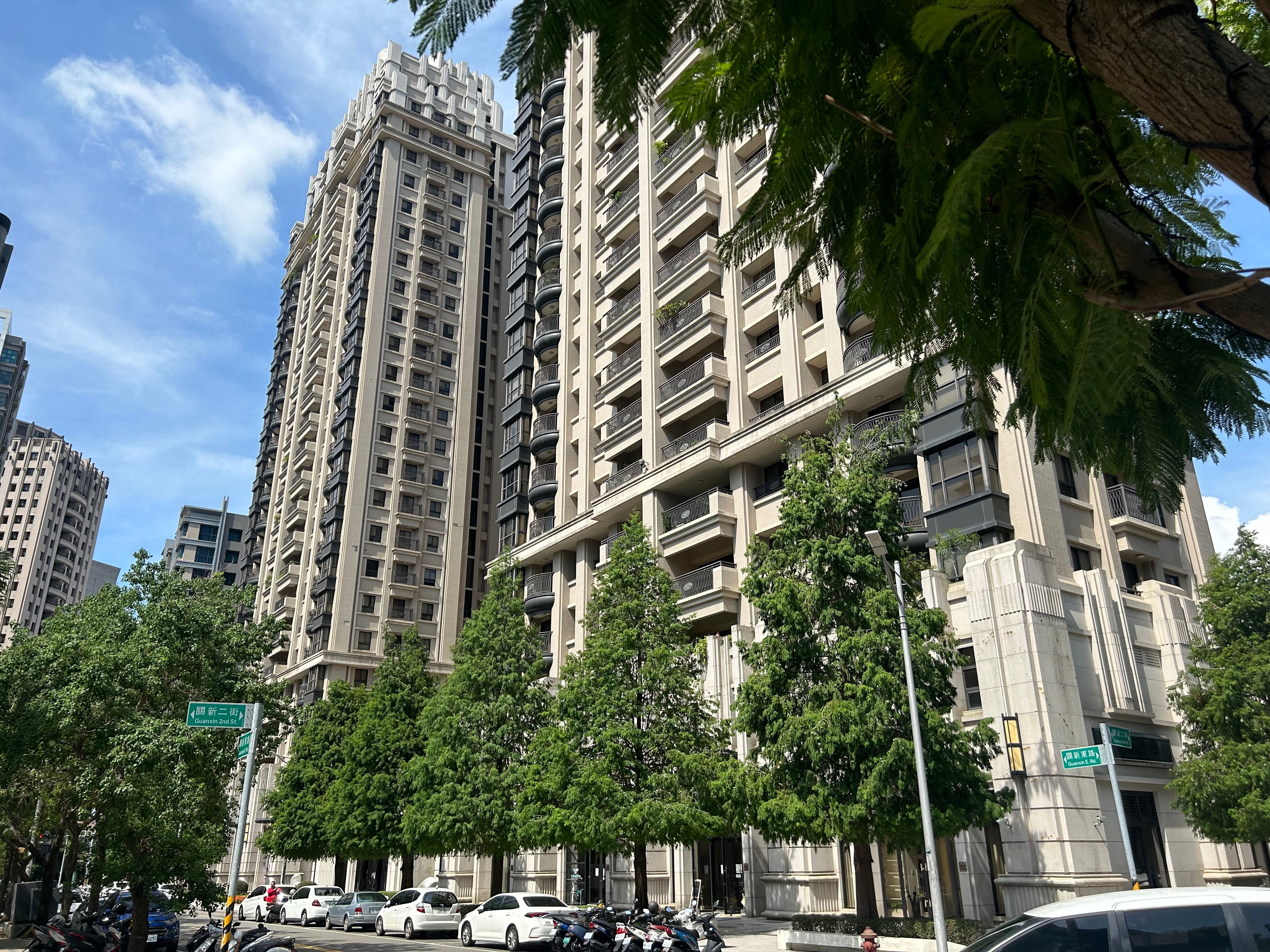Guanxin residential district in Hsinchu, Taiwan.