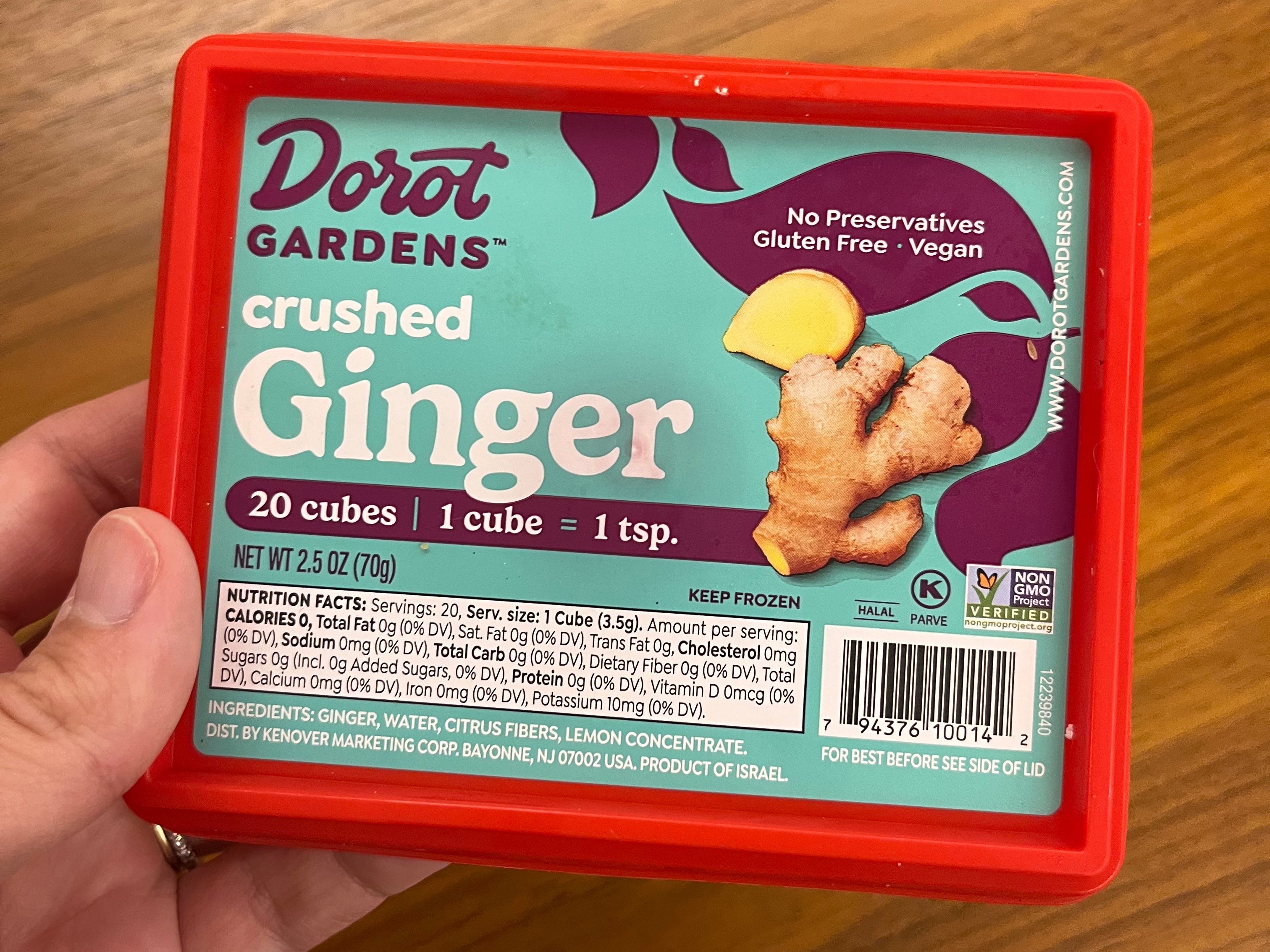 Dorot Gardens Crushed Ginger
