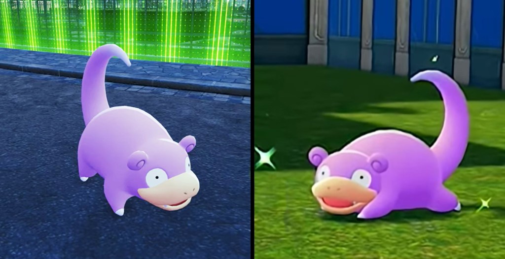 Shiny Slowpoke Pokémon Legends Z-A