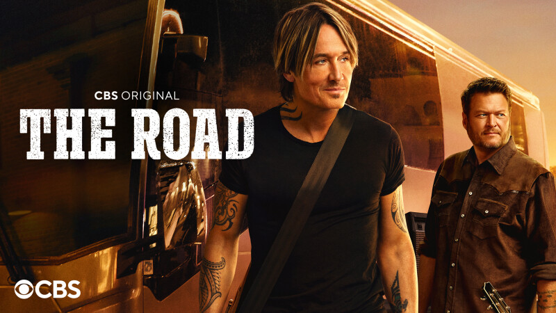 The Road Season 1 Key Art featuring Keith Urban and Blake Shelton.