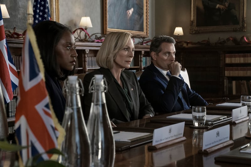 Nana Mensah, Allison Janney and Rufus Sewell