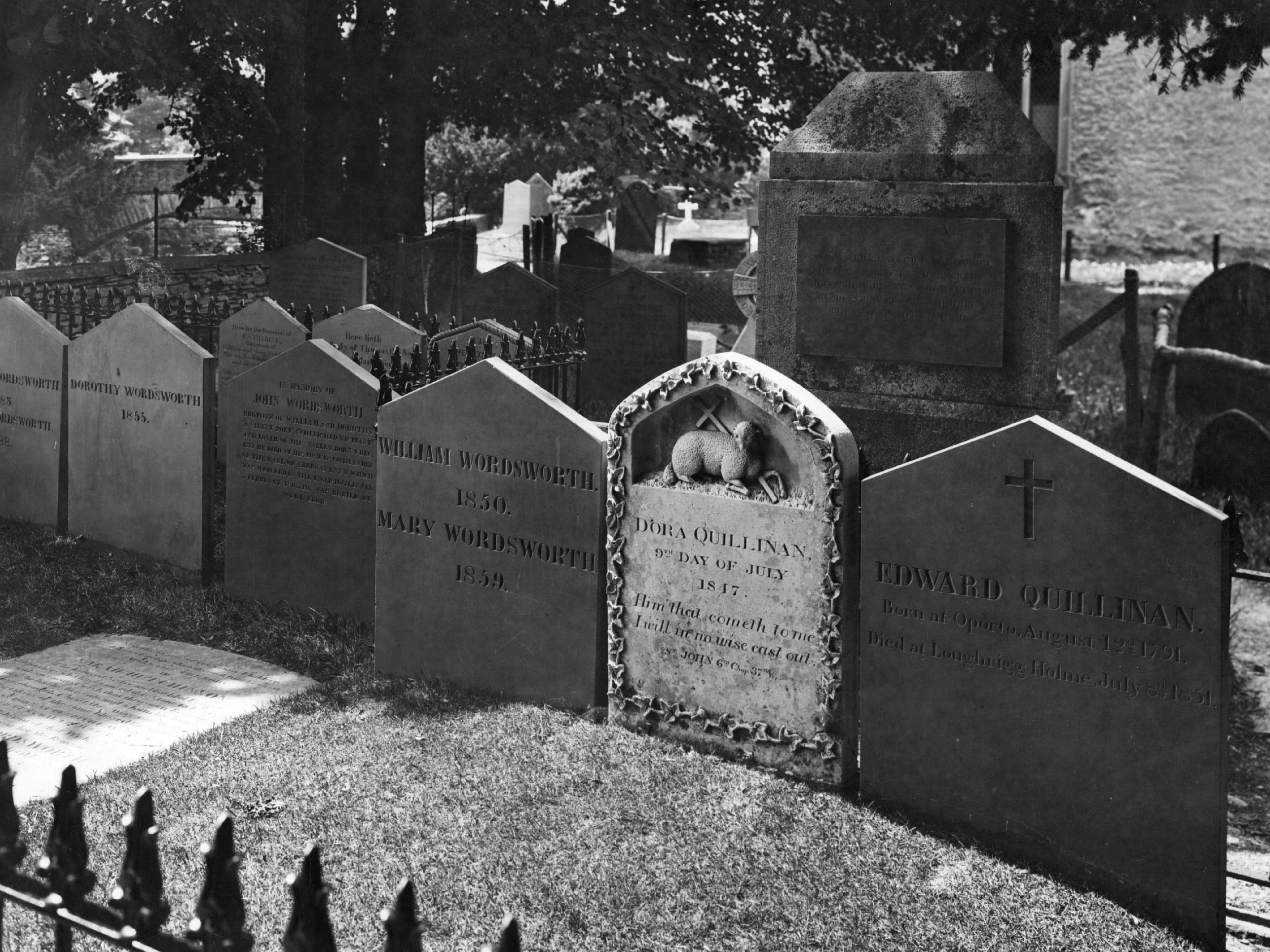 creepy graveyard