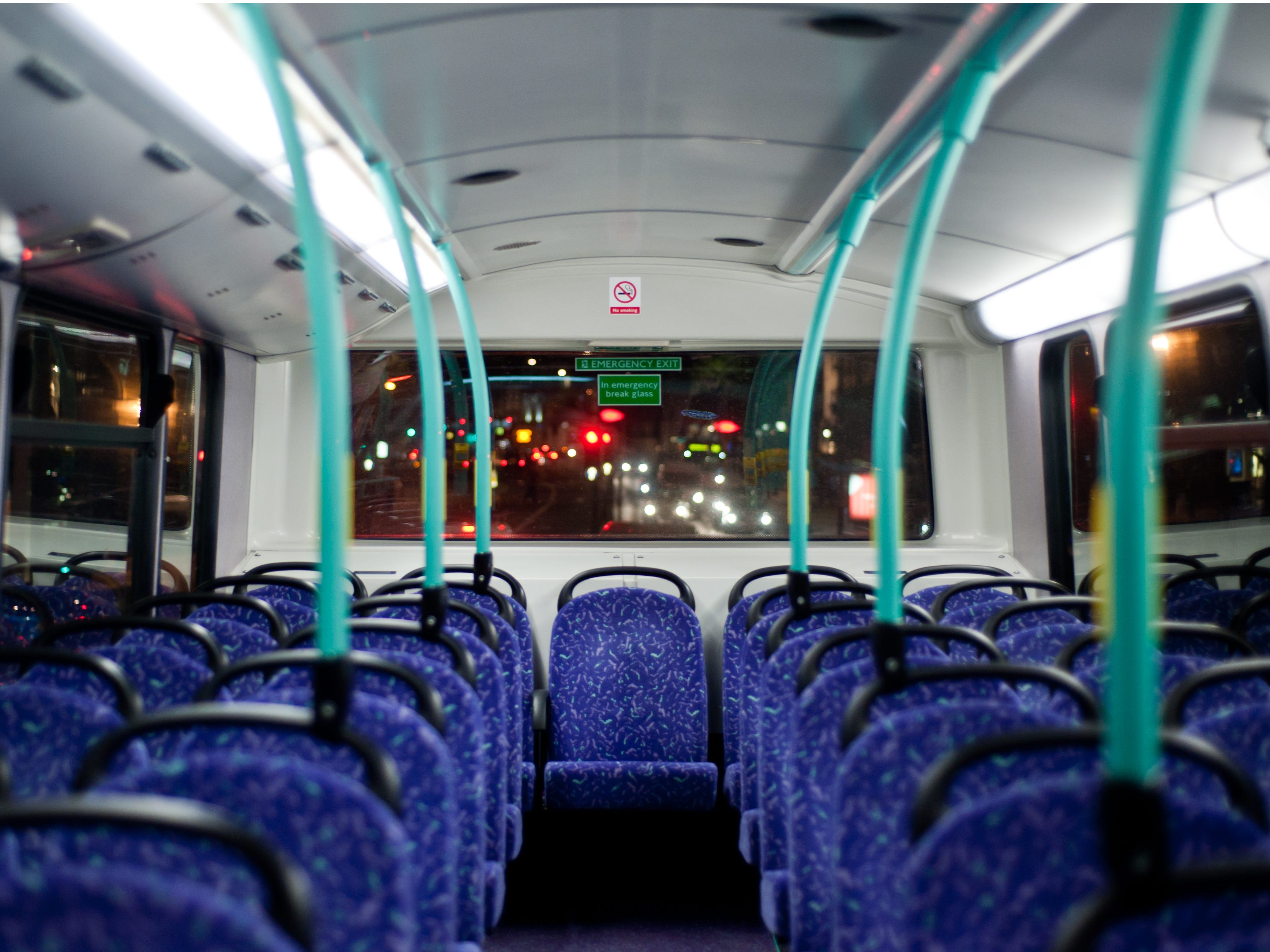 empty bus