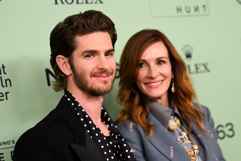 Andrew Garfield and Julia Roberts at the
