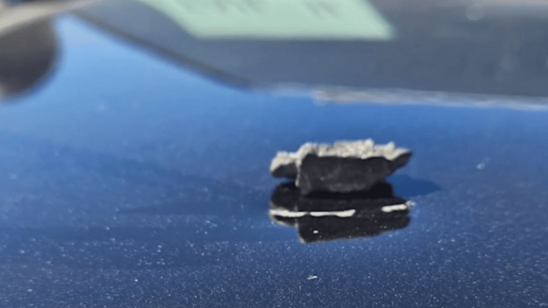 ‘Could have killed someone’: Shrapnel from live-fire exercise over California freeway hits patrol vehicle